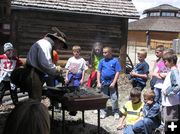 Blacksmith forge. Photo by Pinedale Online.