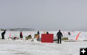 Snow Drag Races. Photo by Pinedale Online.