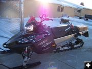 Stolen Sled. Photo by Sublette County Sheriff's Office.