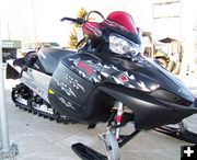 Stolen Snowmobile. Photo by Sublette County Sheriff's Office.