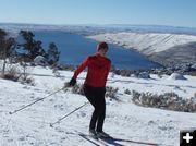 Fremont Lake Skiing. Photo by Pinedale Ski Education Foundation.