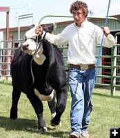 Luke Johnston. Photo by Clint Gilchrist, Pinedale Online.