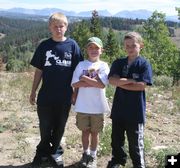 Made it to the Top. Photo by Pam McCulloch, Pinedale Online.