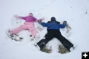 Snow Angels. Photo by Pam McCulloch, Pinedale Online.