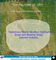 Winter in Wyoming. Photo by National Weather Service.