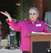 Daphne Platts. Photo by Dawn Ballou, Pinedale Online.