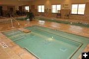 Hot Tub and Pool. Photo by Dawn Ballou, Pinedale Online.