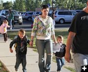 Back to school. Photo by Trey Wilkinson, Sublette Examiner.