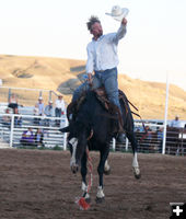 Ricky Muller. Photo by Clint Gilchrist, Pinedale Online.