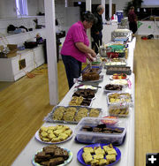 Refreshments. Photo by Bob Rule, KPIN 101.1 FM Radio.