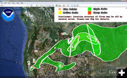 Smoke Map - August 2, 2012. Photo by NOAA.