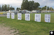 Posters. Photo by Dawn Ballou, Pinedale Online.