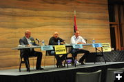 Sheriff forum. Photo by Terry Allen.