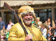 Mountain Men on Parade. Photo by Terry Allen.