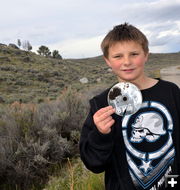 Tucker Found Trash CD. Photo by Terry Allen.