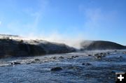 Kendall Hot Springs Falls. Photo by Terry Allen.