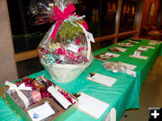 Silent Auction. Photo by Dawn Ballou, Pinedale Online.