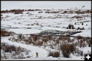 Bridge to Lodge. Photo by Terry Allen.