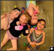 Garrett, Makayla, Ciera, Lillian. Photo by Terry Allen.