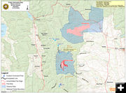 Marten Creek Fire Sept 23. Photo by Bridger-Teton National Forest.