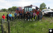 Groundbreaking Ceremony. Photo by Dawn Ballou, Pinedale Online.