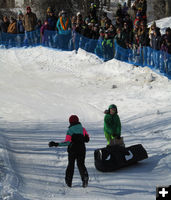 Crash and roll. Photo by Dawn Ballou, Pinedale Online.