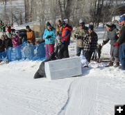 Igloo Crash. Photo by Dawn Ballou, Pinedale Online.