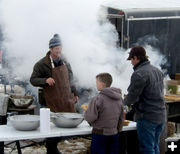 Pitchfork Fondue. Photo by Dawn Ballou, Pinedale Online.