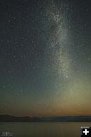 Milky Way and Fremont Lake. Photo by Dave Bell.