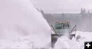 Plowing the park. Photo by Yellowstone National Park.