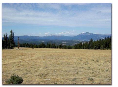 View of Absaroka Mountains from Union Pass