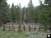 Corrals near trailhead