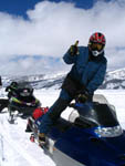 Snowmobiling