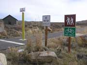 Pinedale bike path. Pinedale Online photo